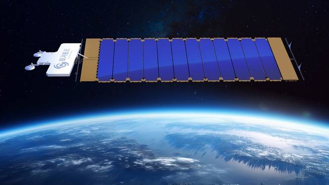 Lingxi 03 will further test new technologies China developed, as it races full-speed with its plan to put up into the space's low-Earth orbit as many as 13,000 broadband communication satellites rivaling Elon Musk's Starlink network. (Image from China Daily)